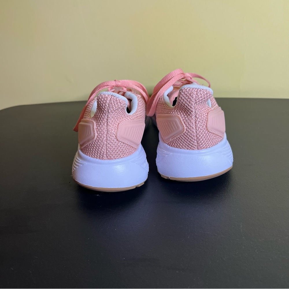 Women’s Adidas Adiwear Ortholite Cloudfoam Running Shoes Peach Pink - Picture 6 of 12